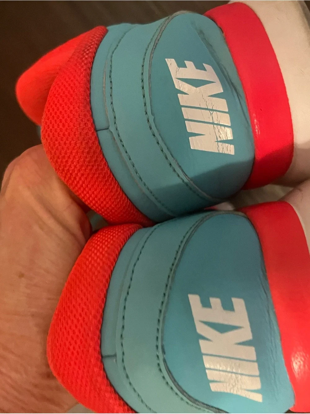 Nike women ms flex trainer 4 Sneakers with Coral Accents